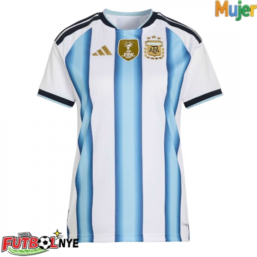 Camiseta Argentina Primera Equipación para mujer Mundial 2026 manga corta